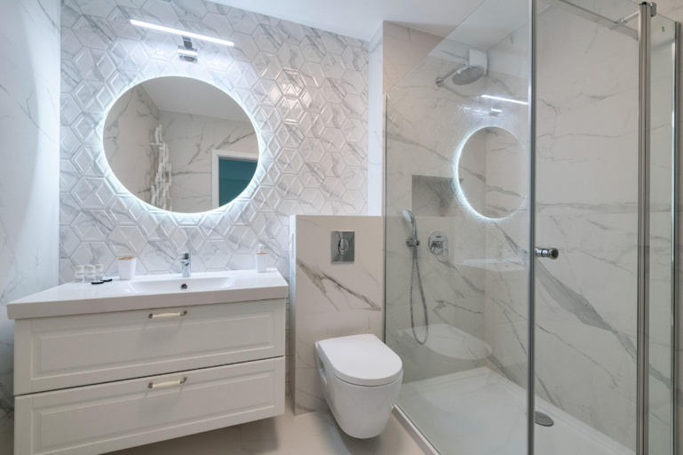 Bathroom 4, Apartments Karlikowska Sopot by Noclegi Renters, Gdańsk City