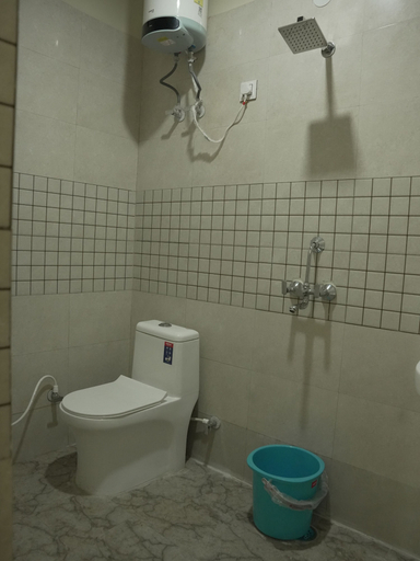 Bathroom 4, Tulsi Mahal Residency, Mathura
