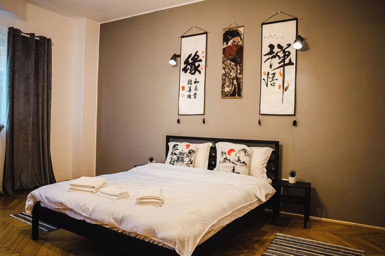 Bedroom 2, OldTown Suites Smârdan - Pumo Properties, Municipiul Bucuresti