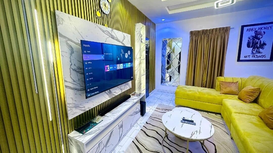 Living area 4, Kunbiz Apartments, Oshodi/Isolo