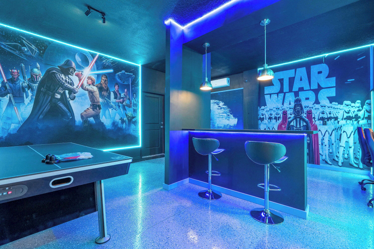 Game room 2, Luxury 7Bd Close To Disney With Pool And Spa At Windsor Cay 16218, Lake