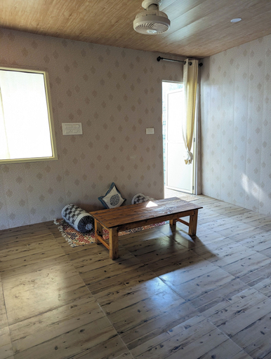 Living area, Zennis Earth Stays, North Goa