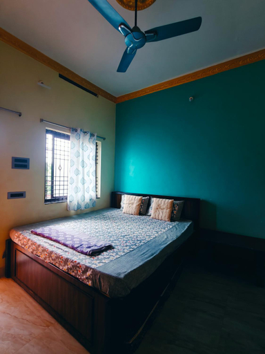 Bedroom, Balaji Homestay Hampi, Bellary
