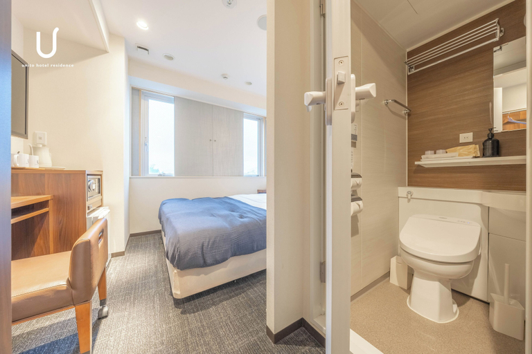 Room 4, unito hotel residence Kyoto Station North, Kyoto