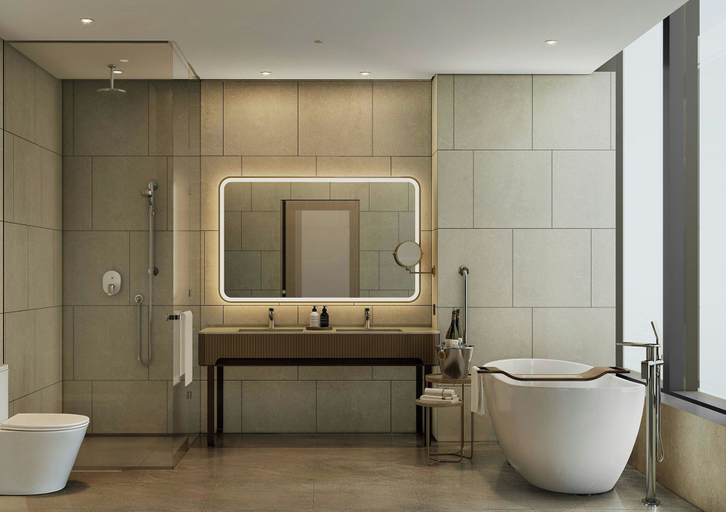 Bathroom 4, AC Hotel by Marriott Manila, Pasig City