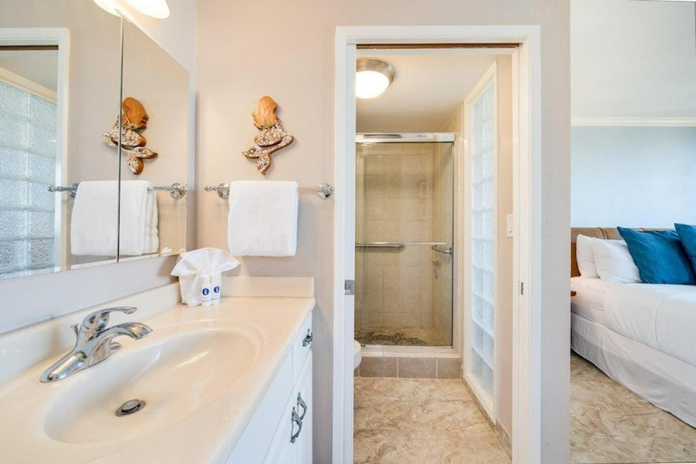 Bathroom 3, Royal Kahana 701 · RK 701 Spacious OceanFront 2BD w Pool AC, Maui