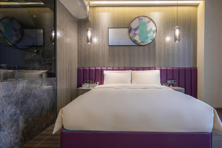 Bedroom 2, Atour X Hotel Shiyan Chongqing Road, Shiyan