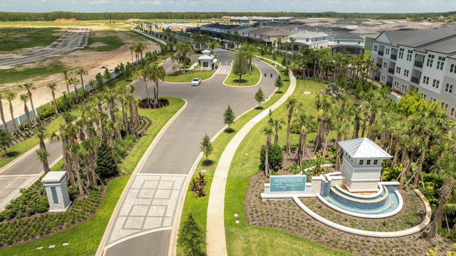 Aerial view 4, Luxury Private Pool & Themed Rooms Close To Disney 1282, Lake