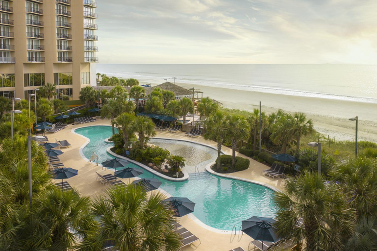Beach, Sun-filled villa with access to resort, 3AGT, Horry