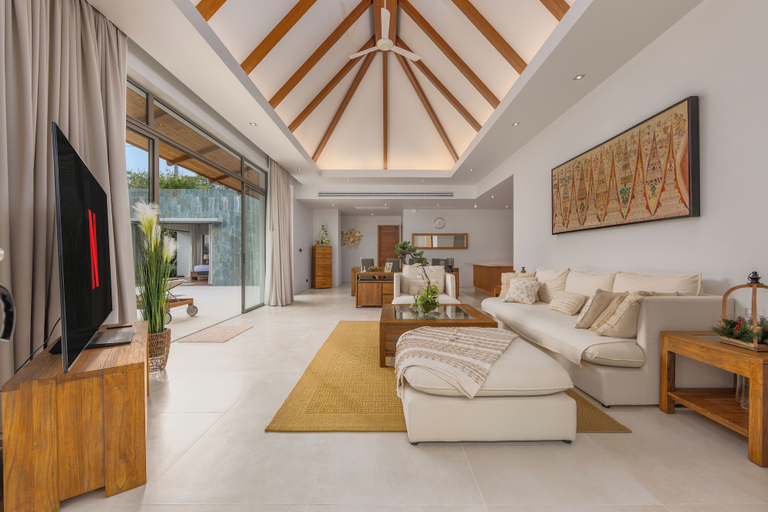 Living area 5, 3BR Pool Villa Mana at Anchan Tropicana, Pulau Phuket