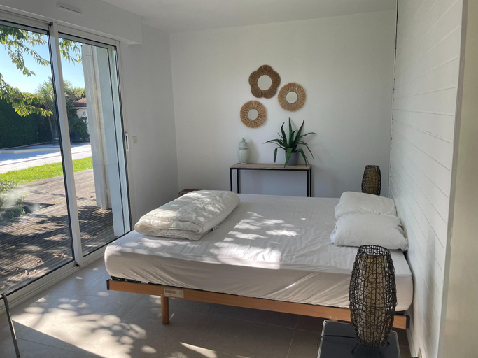 Bedroom 3, Modern Villa with Pool in Brives, Charente-Maritime