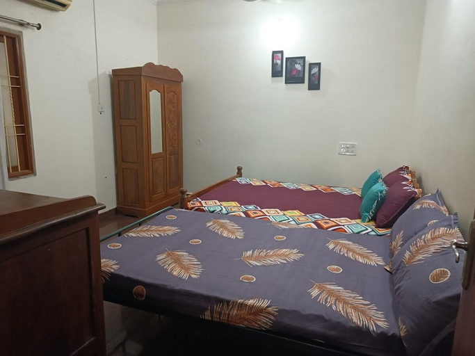 Bedroom 4, Villa DON DIEU - 3 BHK Fully Furnished House, Viluppuram