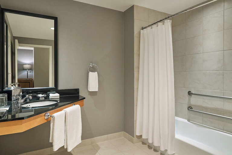 Bathroom 5, Renaissance Chicago O'Hare Suites Hotel, Cook