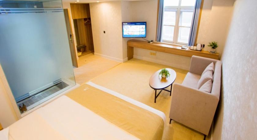 Bedroom 2, GreenTree Inn Liaocheng Xinxian Bus Business hotel, Liaocheng