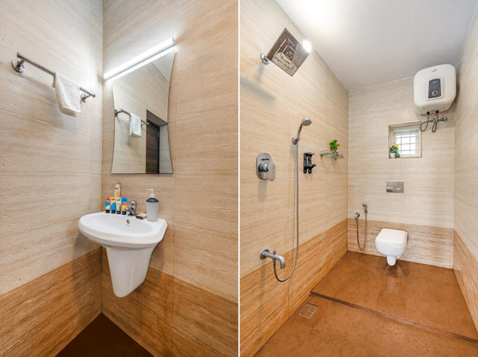 Bathroom 3, Exuberance Stays, Wayanad