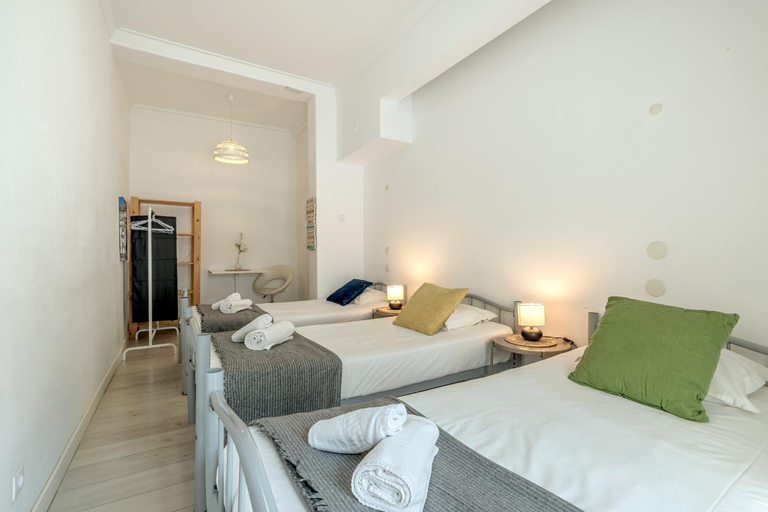 Bedroom 3, Estrela House by Homing, Lisbon
