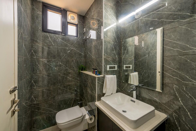 Bathroom 3, SaffronStays Rio: 4BR pool villa, Nerul Goa, North Goa