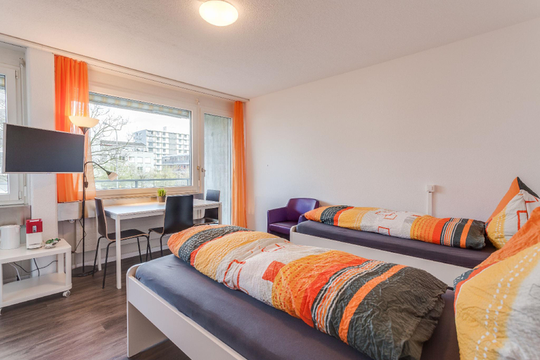 Bedroom 3, Anstatthotel Zug - app self-check-in, Zug
