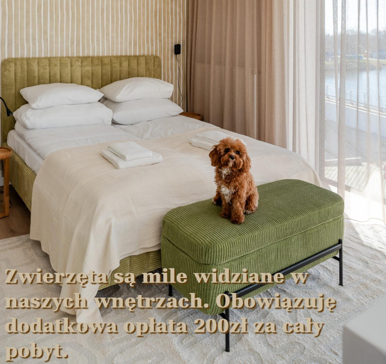 Bedroom, Nadmorskie Tarasy Apartament WAVE SurfingBird Kolobrzeg, Kołobrzeg