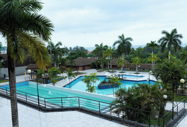 Pool, Western Serene Atlantic Hotel, Shama Ahanta East