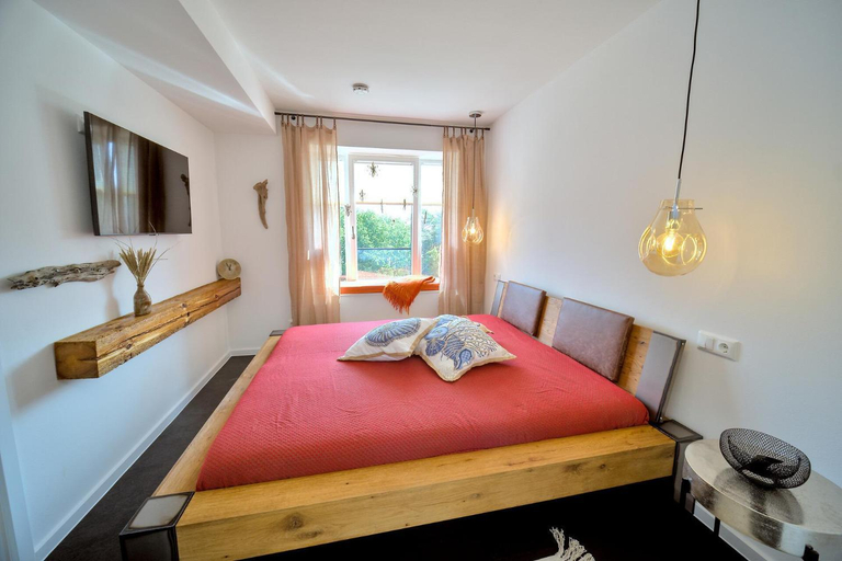 Bedroom 2, Prora - Apartment mit Waschmaschine - Hiddensee 4,2, Vorpommern-Rügen