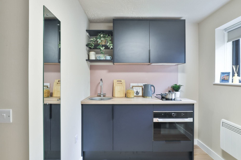 Private kitchen 2, Student Only Ladybarn House, Manchester
