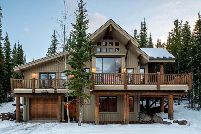 Exterior 3, 2 Mountain Home 3 Bedroom Home by Moonlight Basin Lodging, Madison