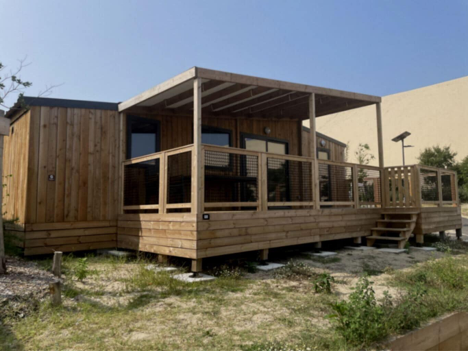 Terrace/patio 3, Camping de la Dune, Gironde