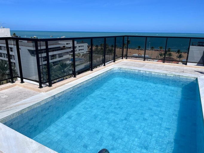 Rooftop pool, Vista mar privilegiada no Eu Amo Jampa, João Pessoa