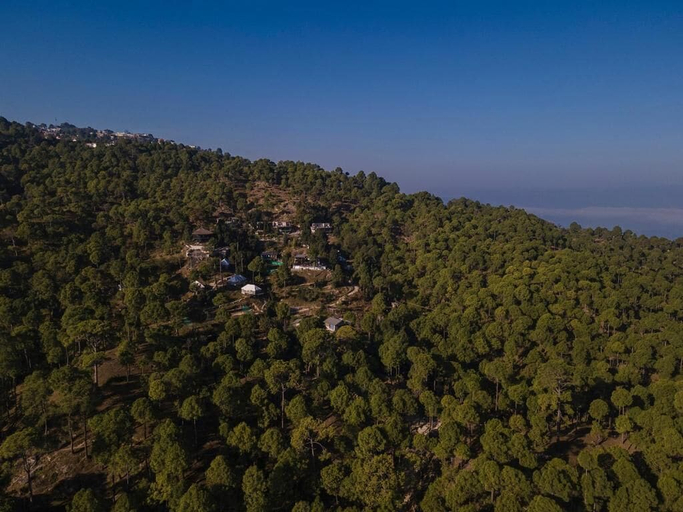 Aerial view 3, Seed at Queens Meadows Ranikhet, Almora
