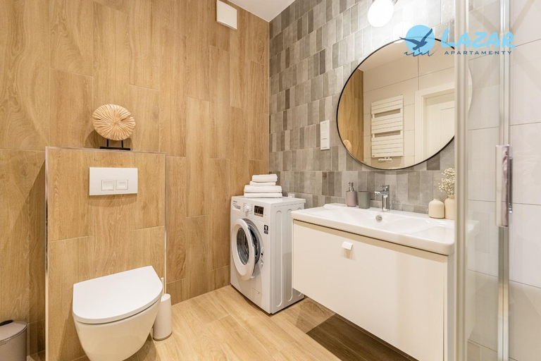 Bathroom 4, Lazar Apartamenty Polanki Aqua, Kołobrzeg