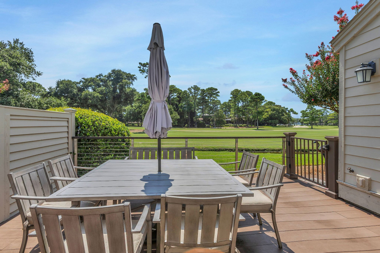View from room, 184 Twin Oaks at The Sea Pines Resort, Beaufort