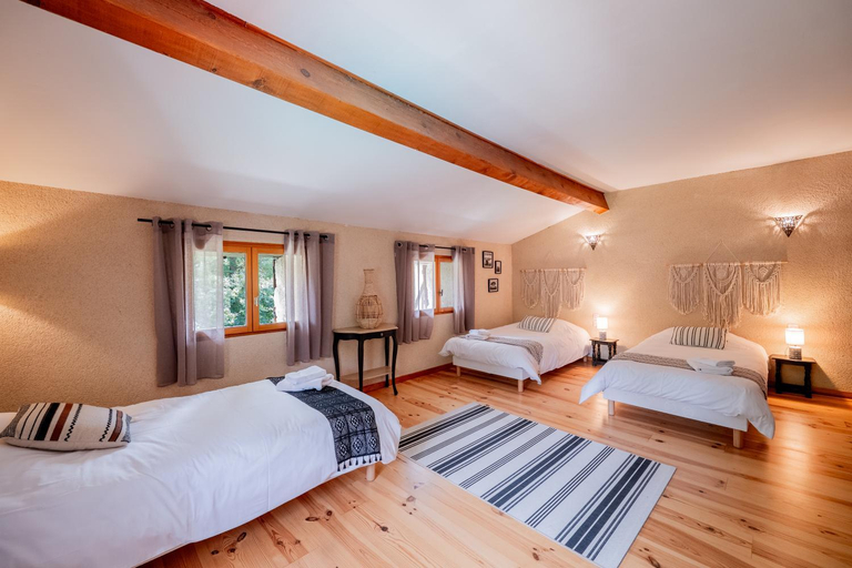 Bedroom 3, Gite le Moulin Samsara, Gers