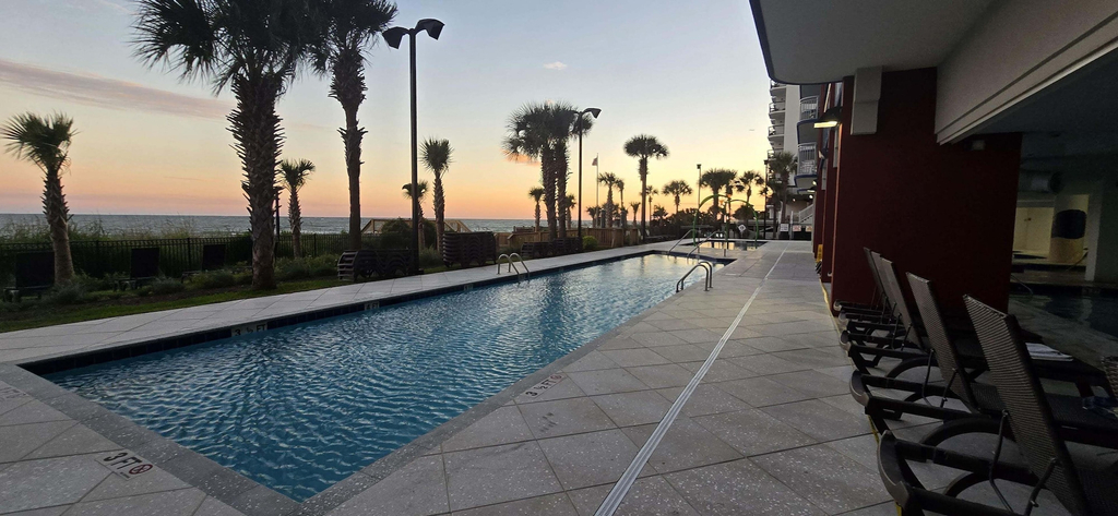 Pool 2, Grand Atlantic Resort 601 - Efficiency Studio Bedroom Condo by RedAwning, Horry