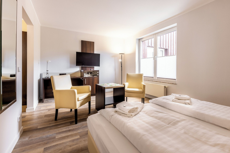 Bedroom 3, Hotel Alte Schleiferei, Erzgebirgskreis