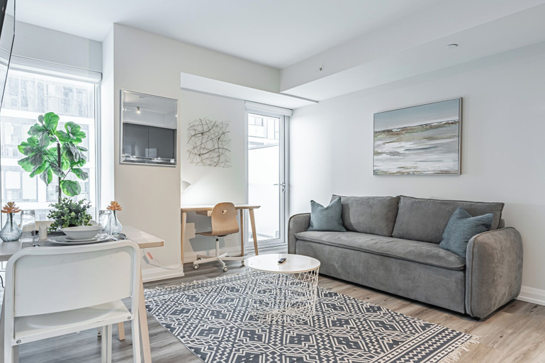 Living area 4, Guestilo Suites - Eaton Centre, Toronto