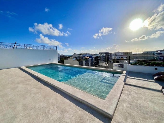 Sport & Beauty 2, Jacuzzi in Apartment a few steps from 5th Av., Cozumel
