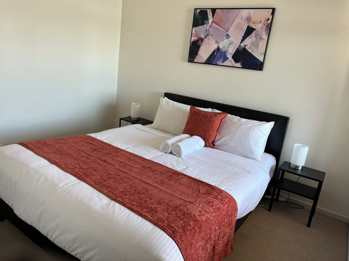 Bedroom 3, Tasha's Apartments on Kerry, Adelaide