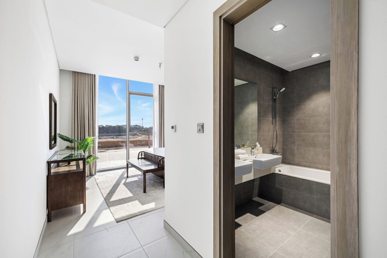 Bathroom 5, Refined 2BR Apartment District One MBR, Dubai