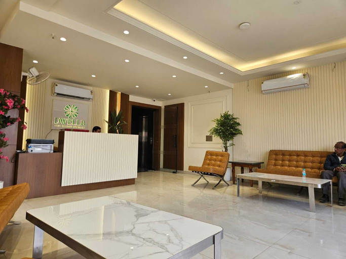 Lobby sitting area 4, Dwellr Luxury Stays, Gurgaon