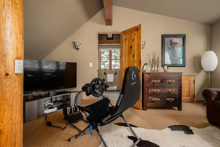 Fitness facility, 2 Mountain Home 3 Bedroom Home by Moonlight Basin Lodging, Madison