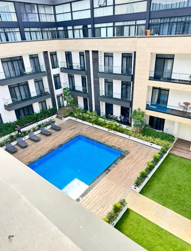 Pool 2, 2 bedroom duplex apartment, Accra