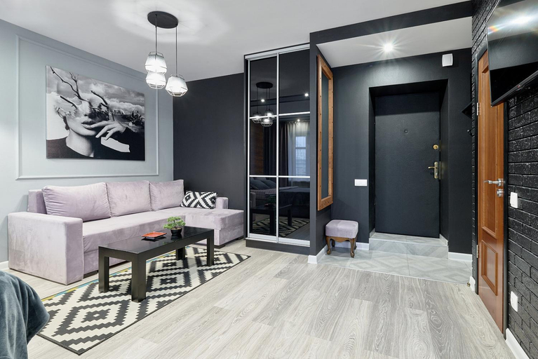 Entrance, Apartments-1 CENTER МЕТРО Олимпииская, Holosiïvs'kyi