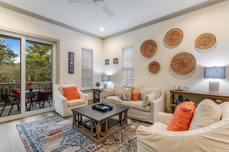 Living area 3, Azure on 30A 1-205- A Wave From it All, Walton