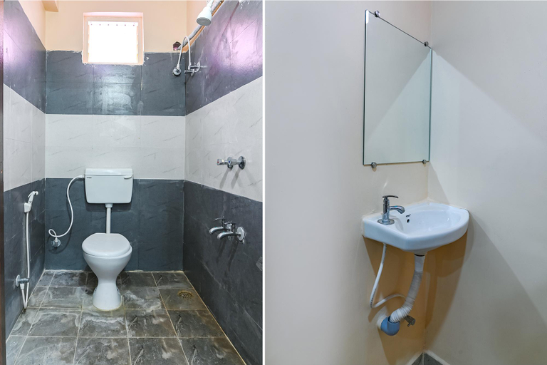 Bathroom, FabHotel Chandu’s, Chittoor