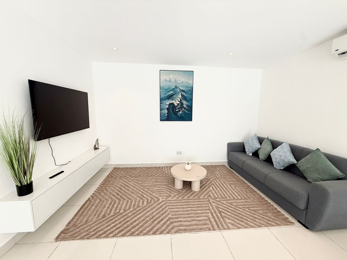 Living area 3, 2 bedroom duplex apartment, Accra