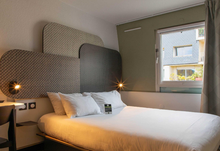 Bedroom 2, B&B HOTEL Lourdes Centre Gare 3 étoiles, Hautes-Pyrénées