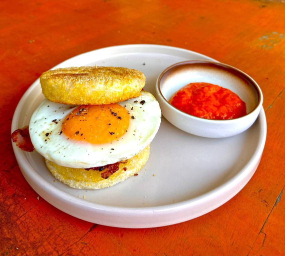 Breakfast meal 5, The Deck Toul Tompoung, Phnom Penh
