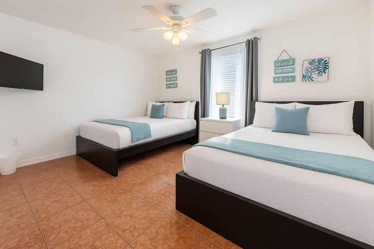 Room 4, 3b/2b Best Location, Private Pool, Indian Wells, Osceola