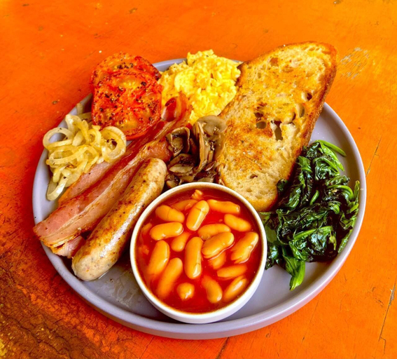 Breakfast meal 2, The Deck Toul Tompoung, Phnom Penh
